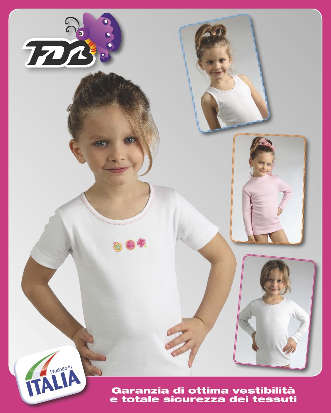 Lupetto Felpa Cotone Giallo 4/5 Anni Per Bambina - Maglietta Termica Interlock A Manica Lunga Rosa
